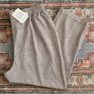 Lularoe Lena Herringbone Straight Leg Work Leisure Pant NWT